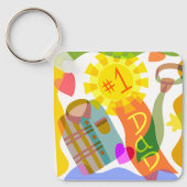 Porte-clés Numéro Un père Porte - clé (Recto)