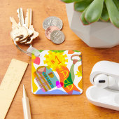 Porte-clés Numéro Un père Porte - clé