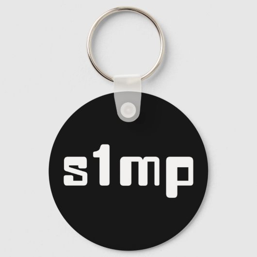 Porte-clés Numéro un Porte - clé Simp (Recto)