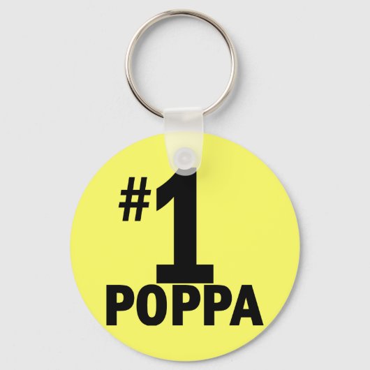 Porte-clés Numéro Un Produits Poppa (Recto)