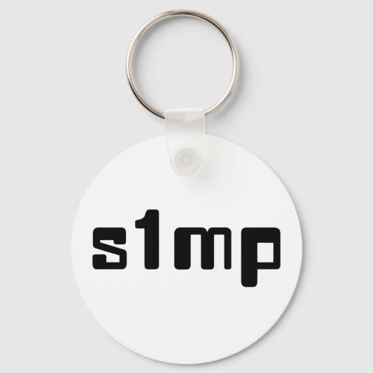 Porte-clés Numéro Un Simp (Recto)