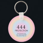 Porte-clés Numérologie moderne des anges Aura 444<br><div class="desc">Détendez-vous le design spirituel ombre,  avec les numéros d'ange 444,  un nombre,  qui symbolise que vous êtes protégé par l'Univers et vos guides spirituels,  peu importe les difficultés que vous pourriez rencontrer.</div>