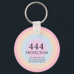 Porte-clés Numérologie moderne des anges Aura 444<br><div class="desc">Détendez-vous le design spirituel ombre,  avec les numéros d'ange 444,  un nombre,  qui symbolise que vous êtes protégé par l'Univers et vos guides spirituels,  peu importe les difficultés que vous pourriez rencontrer.</div>
