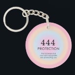 Porte-clés Numérologie moderne des anges Aura 444<br><div class="desc">Détendez-vous le design spirituel ombre,  avec les numéros d'ange 444,  un nombre,  qui symbolise que vous êtes protégé par l'Univers et vos guides spirituels,  peu importe les difficultés que vous pourriez rencontrer.</div>