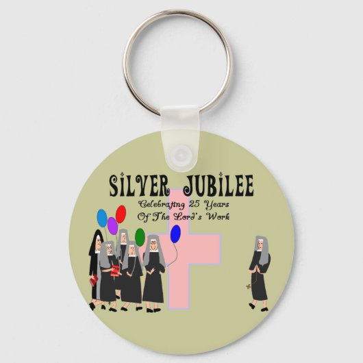 Porte-clés Nuns Silver Jubilee Gifts (Recto)