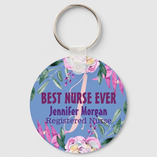Porte-clés Nurse appreciation gift (Recto)
