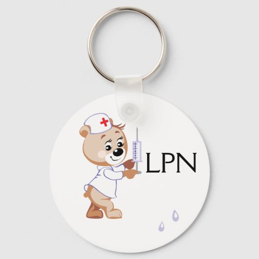 Porte-clés Nurse bear (Recto)
