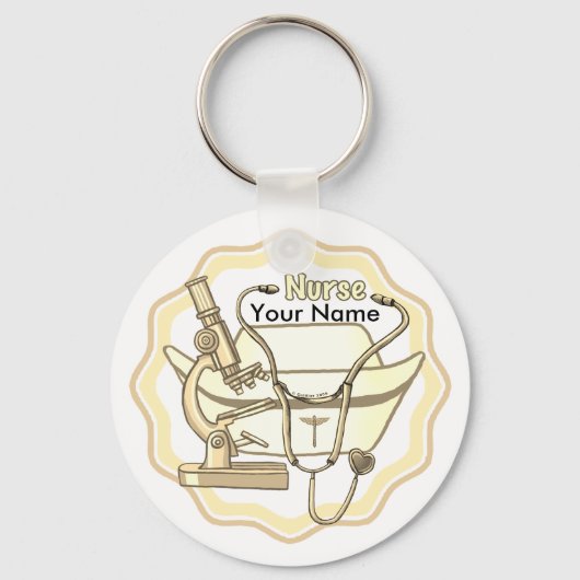 Porte-clés Nurse cool (Recto)
