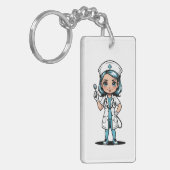 Porte-clés Nurse Keychain Collection - Empowering Nursing Log (Devant gauche)