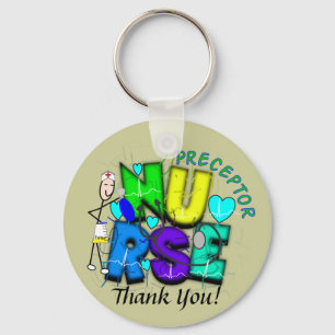 Porte-clés Nurse Preceptor "Thank  You" Gifts