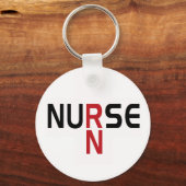 PORTE-CLÉS NURSE RN PORTE - CLÉ (Recto)