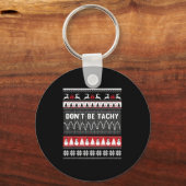 Porte-clés Nurse Ugly Christmas Sweater - Don't Be Tachy  (Recto)