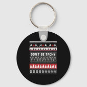 Porte-clés Nurse Ugly Christmas Sweater - Don't Be Tachy Long (Recto)