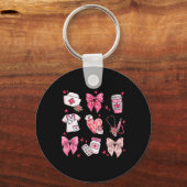 Porte-clés Nurse Valentines Day Valentine Er Icu Nicu Rn Nurs (Recto)