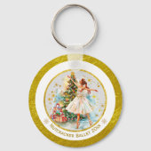 Porte-clés Nutcracker Ballet Ballerina - Christmas Keepsake (Recto)