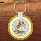 Porte-clés Nutcracker Ballet Ballerina - Christmas Keepsake (Recto)