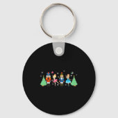 Porte-clés Nutcracker Squad Ballet Dance Merry Christmas Wome (Recto)