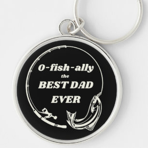 Porte-clés O-Fish-ally meilleur papa