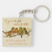 Porte-clés O louez l'Éternel (Dos)