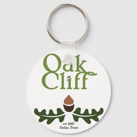 Porte-clés Oak Cliff Historic Keychain (Recto)