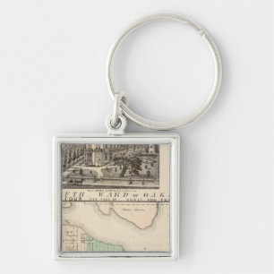 Porte-clés Oakland, environs 4