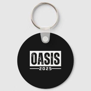 Porte-clés Oasis 2025 Vacances Californie Ca Vintage Rétro So