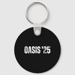 Porte-clés Oasis 25 2025 Vacances Californie Vintage Rétro So