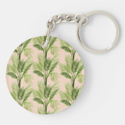 Porte-clés Oasis intérieure | Motif Palm Tree (Dos)