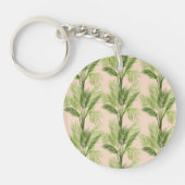 Porte-clés Oasis intérieure | Motif Palm Tree (Devant)