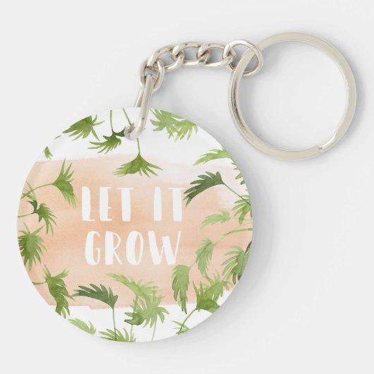 Porte-clés Oasis intérieure | Qu'il augmente (Dos)