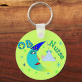 Porte-clés OB Infirmière cadeaux (Recto)