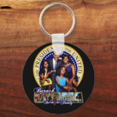 Porte-clés OBAMA-1ER Porte - clé FAMILIAL (Recto)