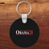 Porte-clés Obama 28 Retro Vintage (Recto)