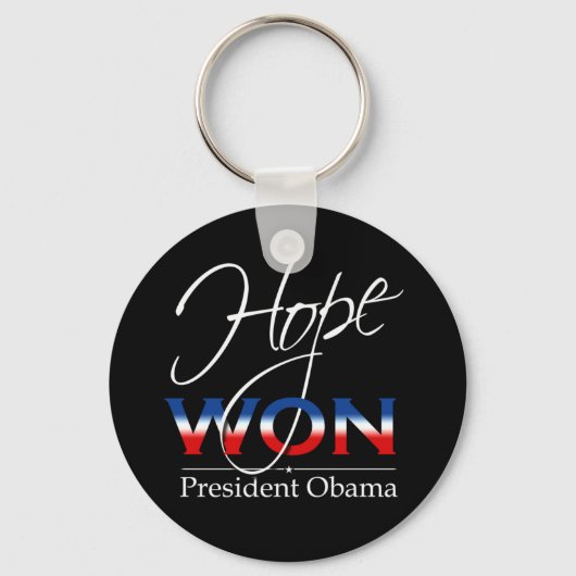 Porte-clés Obama HOPE WON - Porte - clé (Recto)