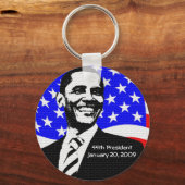 Porte-clés Obama Inauguration 2009 Porte - clé commercial (Recto)