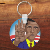 Porte-clés Obama négocie en téléprompteur (Recto)