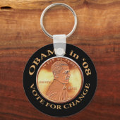 Porte-clés Obama Penny Porte - clé (Recto)