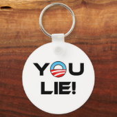 Porte-clés Obama, Tu Mens (Recto)