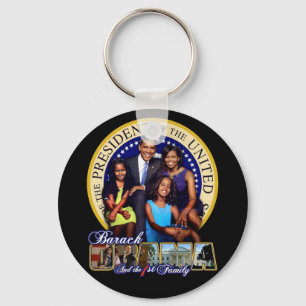 PORTE-CLÉS OBAMAFIRSTFAMILY