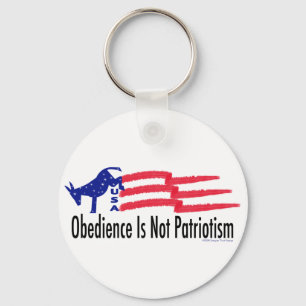 Porte-clés Obedience Patriotism