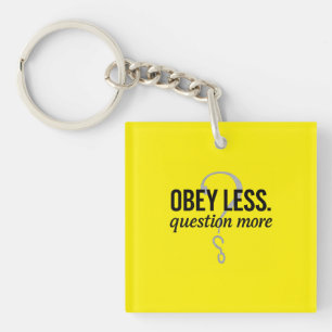 Porte-clés Obéis Moins. Question Plus - Conception de devis r