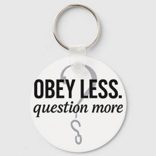 Porte-clés Obéis Moins. Question Plus - Conception de devis r