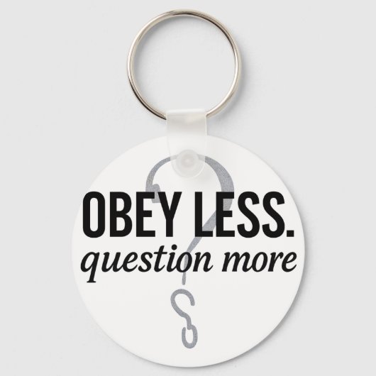 Porte-clés Obéis Moins. Question Plus - Conception de devis r (Verso)