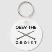 Porte-clés Obéissez aux Oboistes (Recto)
