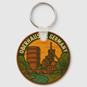 Porte-clés Oberhausen Allemagne Art Industriel