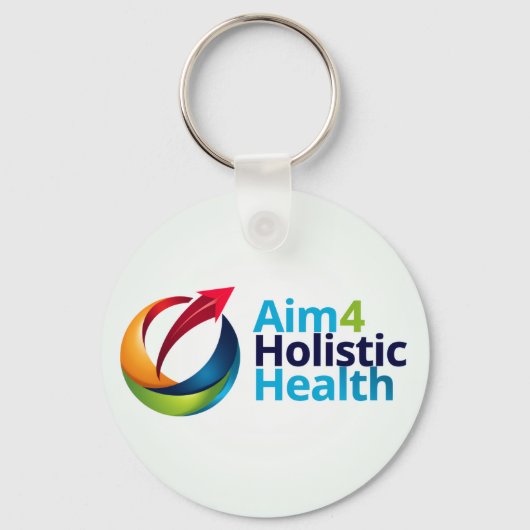 Porte-clés Objectif pour une santé holistique (Recto)