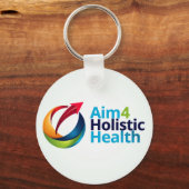 Porte-clés Objectif pour une santé holistique (Recto)