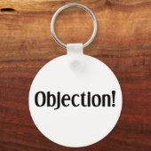 Porte-clés Objection (Recto)