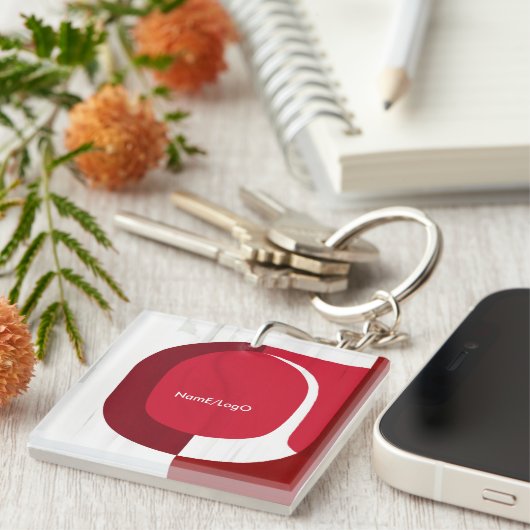 Porte-clés objet_12_trio acrylique (Devant Droit)