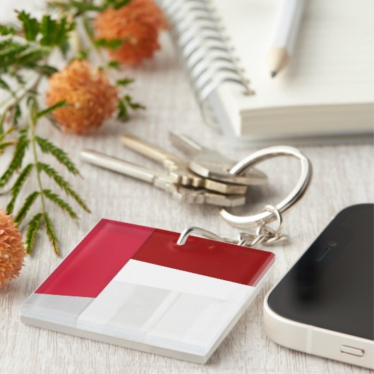 Porte-clés objet_13_quartet acrylique (Devant Droit)